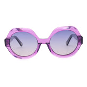 Purple Angles Hexagon